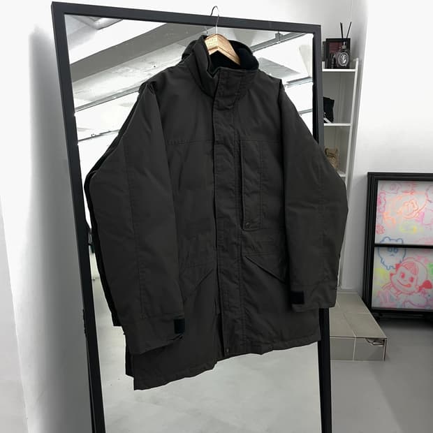 폴로 OG 아이코닉 카키 워크 야상 패딩