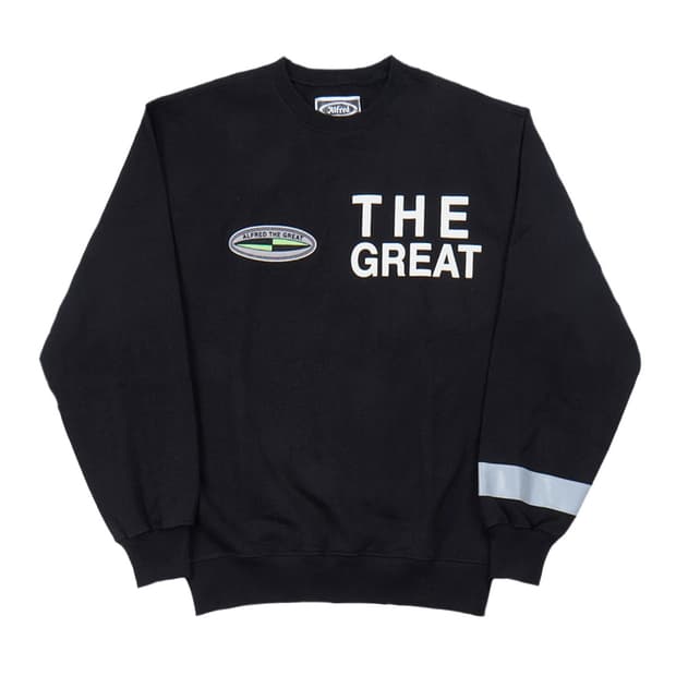 (새상품) Alfred The Great 맨투맨 블랙 XL