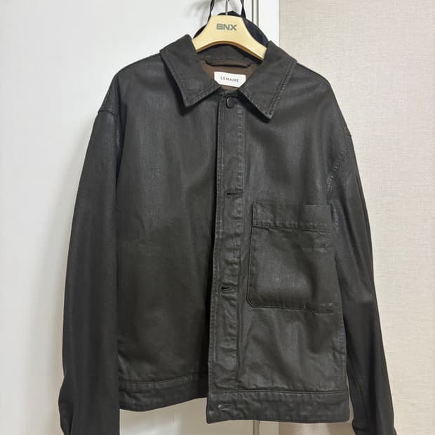 [S] 르메르 박시 코튼 트러커 데님 자켓