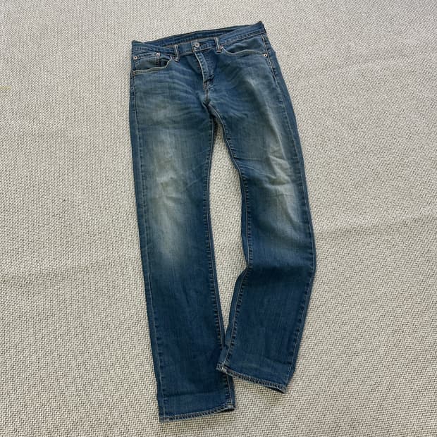 W32L34 504 리바이스 데님 청바지 0408D