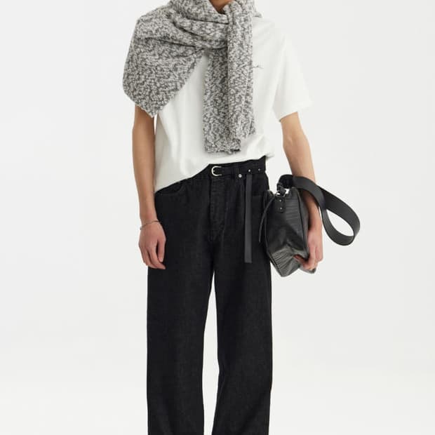 유스 스트레이트 데님 팬츠