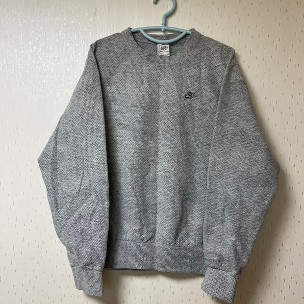 나이키 테크팩 포워드 크루넥 맨투맨 그레이 해더 S