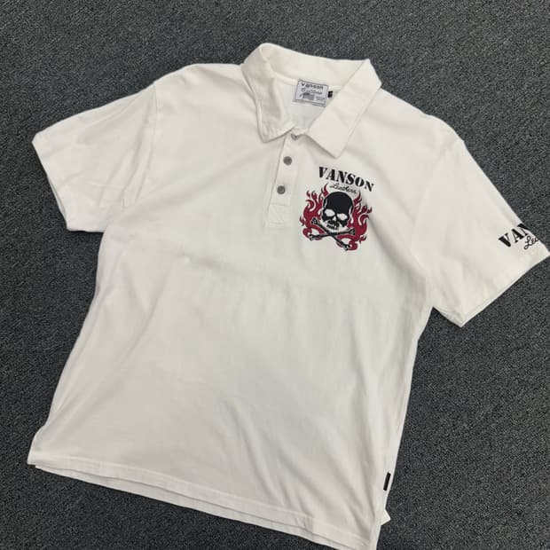 Vanson 카라넥 반팔티