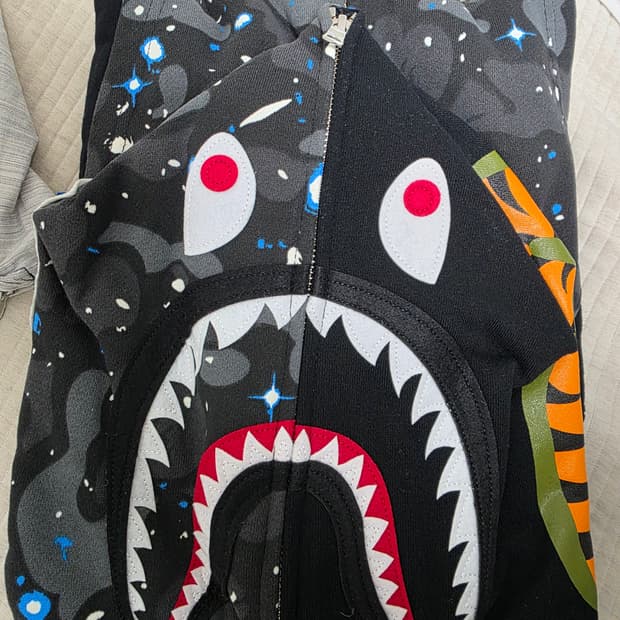 베이프 스페이스 반반카모 xl