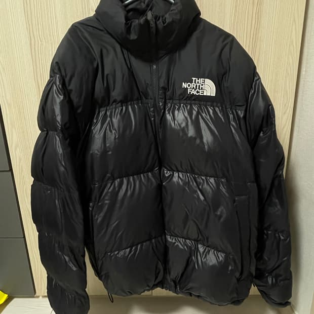 노스페이스 눕시 유광 패딩 xxl