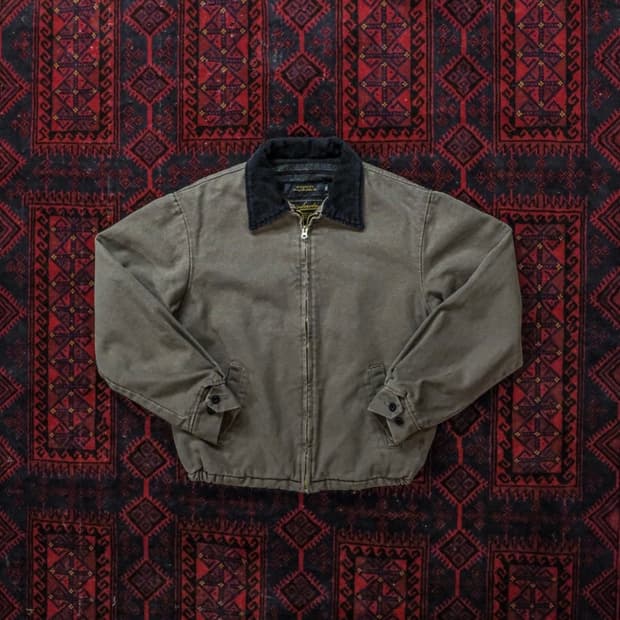 버드노트 헤비 덕 자켓 그레이