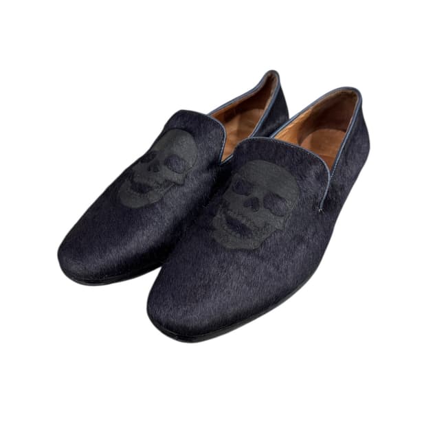 필립플레인 해골 송치 로퍼 40