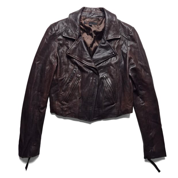 [1] 마쥬 크롭 양가죽 라이더 자켓 고스펑크