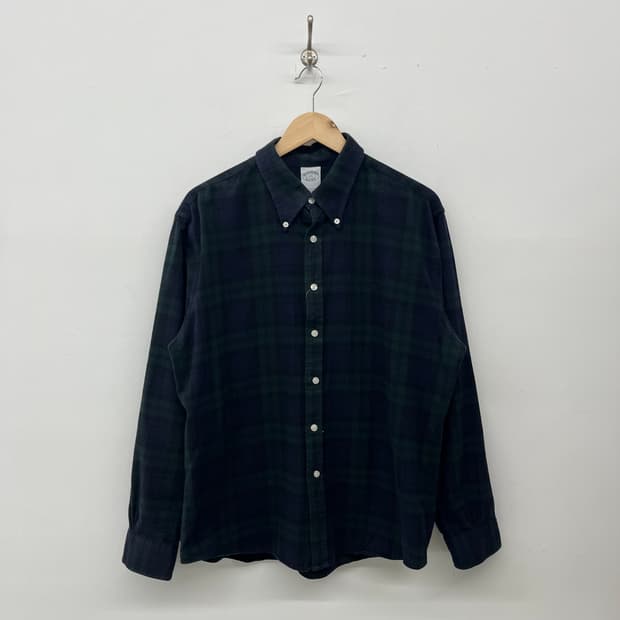 브룩스브라더스 체크 셔츠 남XXL