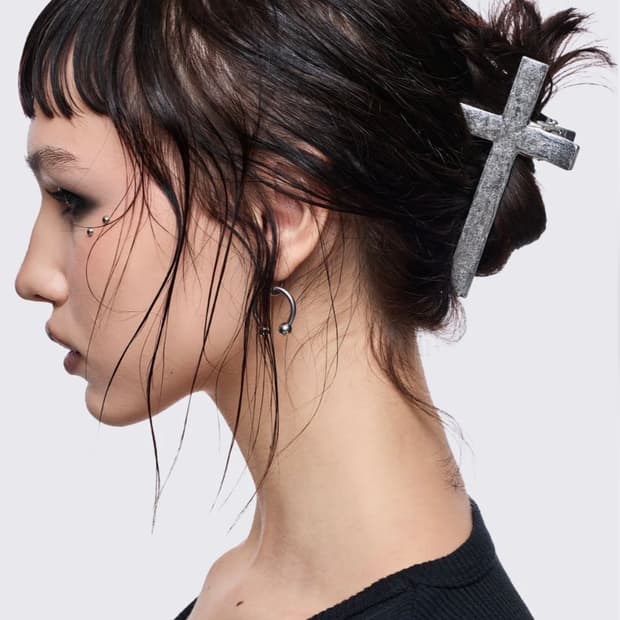 minga london cross hair pin