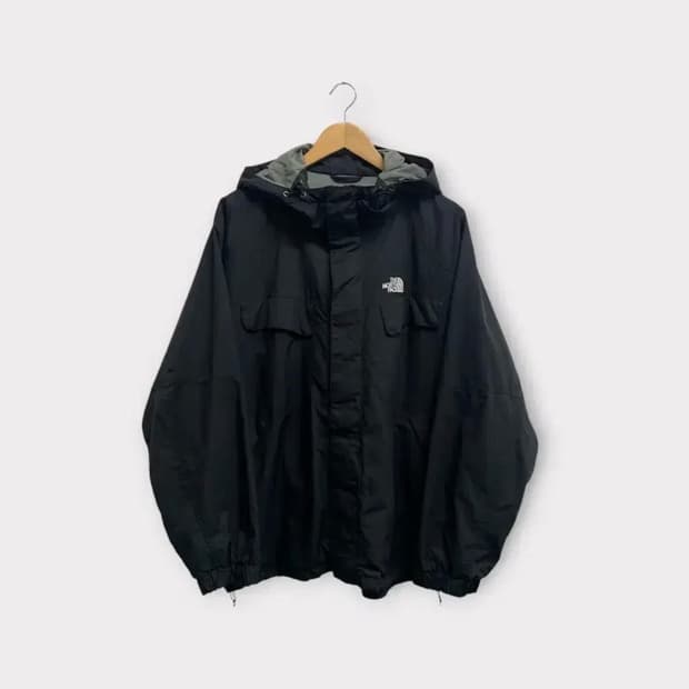 노스페이스 바람막이 블랙 XL