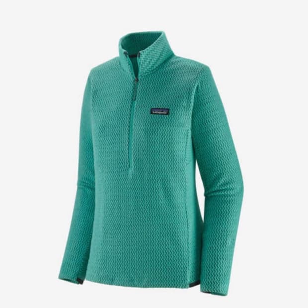 여자 파타고니아 R1에어 집넥  xs