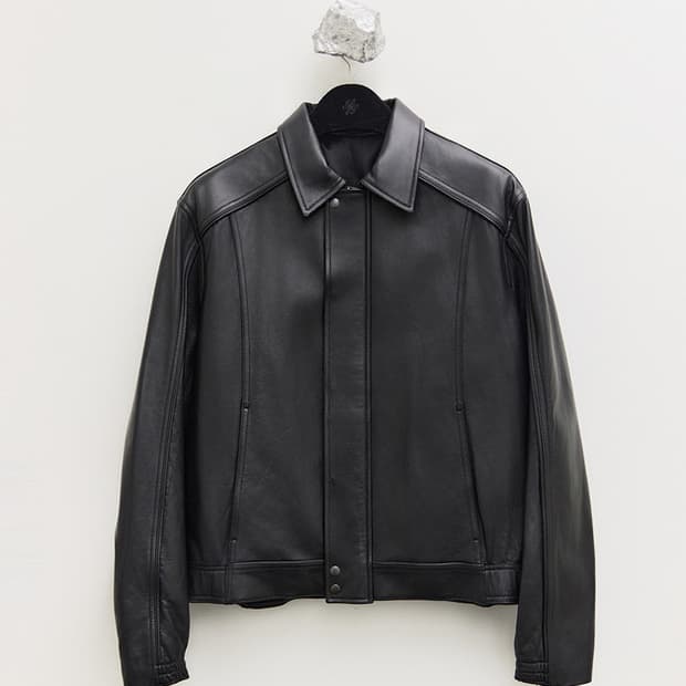 YOUTH 유스 레더 봄버 M (Moon) Leather Bomber