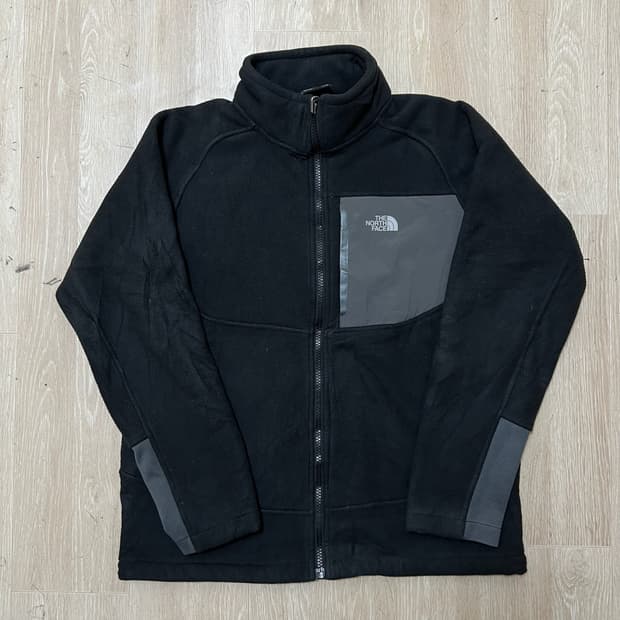 노스페이스 키즈 로고 후리스 자켓 L 14-16 