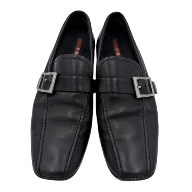 프라다 스포츠 아카이브 버클 로퍼 스니커즈