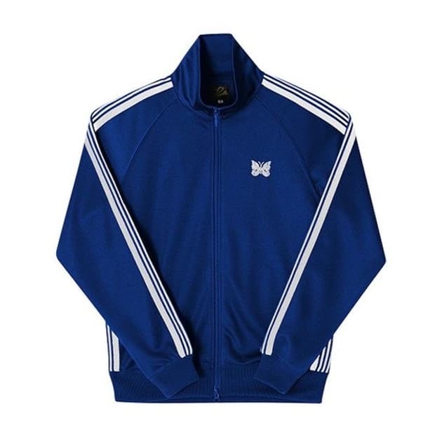 니들스 트랙자켓 폴리 스무스로얄 져지 L사이즈