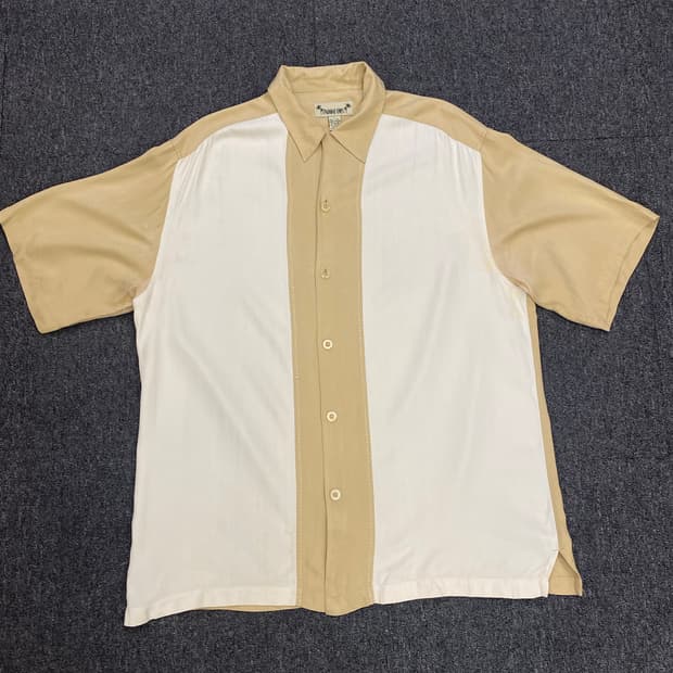 빈티지 반팔 셔츠