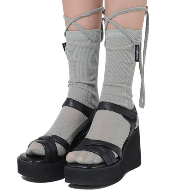 어글리쉐도우 양말 LACE SHORT SOCKS(GRE