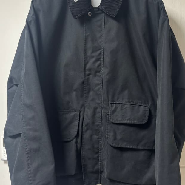 에스피오나지/헌팅 블루종 자켓 블랙/L