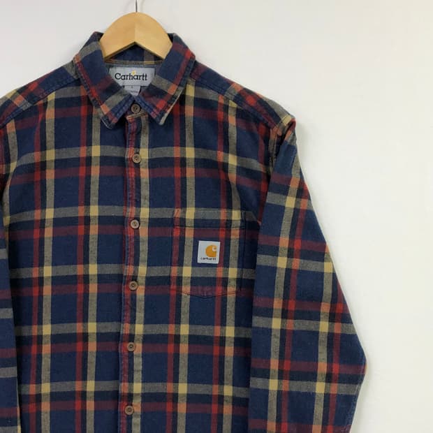 L 칼하트 체크 남방