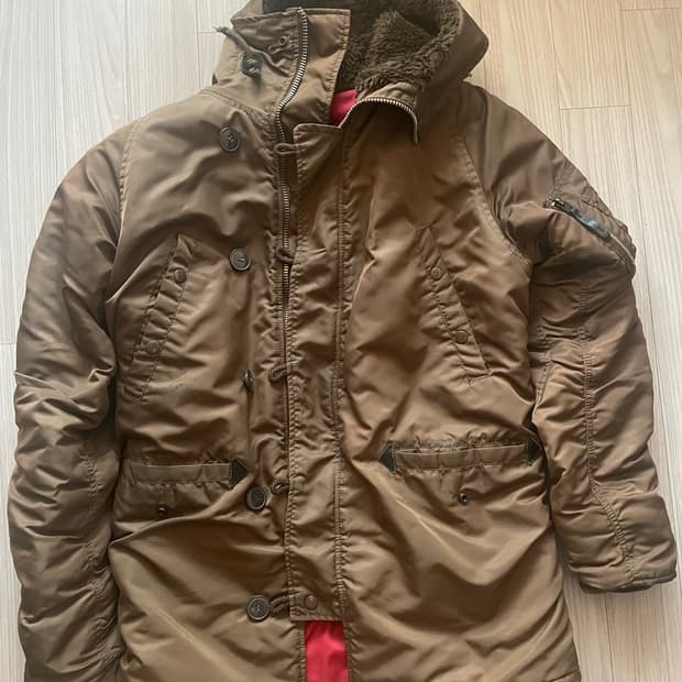 알파인더스트리 N-3B 파카 S