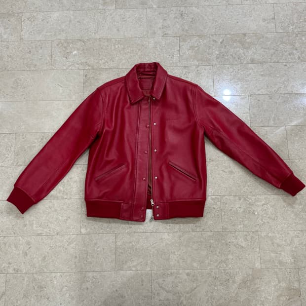 띵크플랜트 리얼 레더자켓