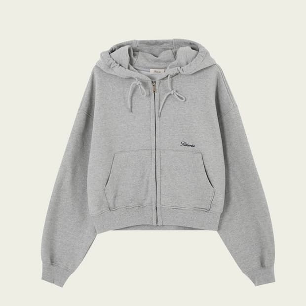 Ribbonbit Day hoody zipup 그레이