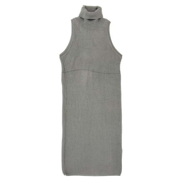 Versace  Knit Turtleneck Dress/ S