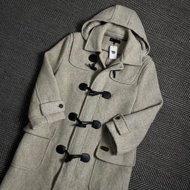 Inthecrew 모직 더플 롱 코트 자켓y 4026