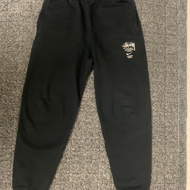 나이키X스투시 스웻팬츠 아시아 m