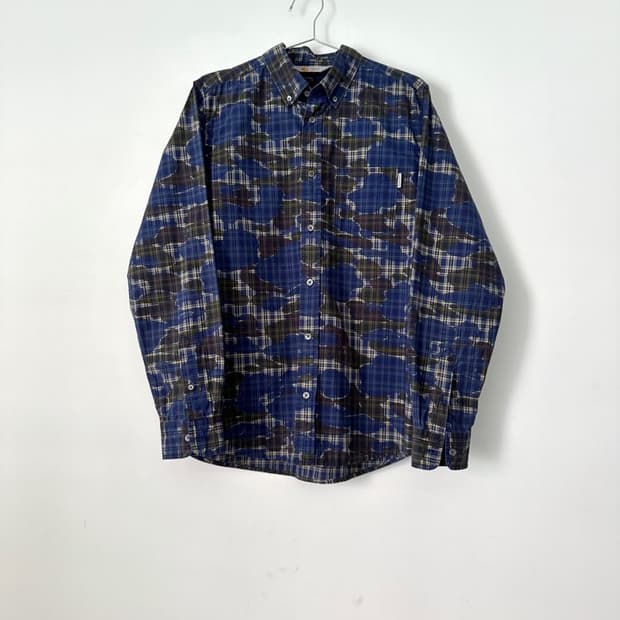 CARHARTT WIP ls foster shirt / blue