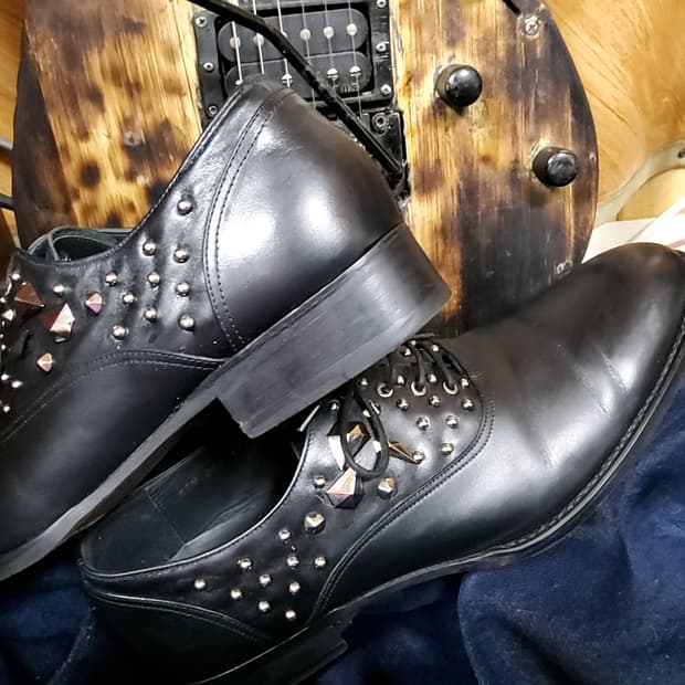 스터드 구두265
