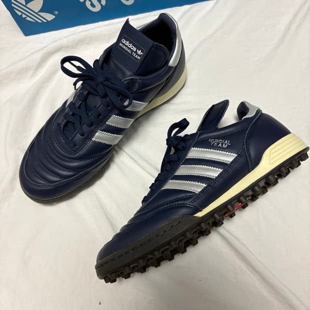 [새상품/270] adidas 아디다스 문디알 팀 네이비 실버