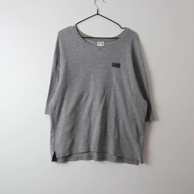X-girl Grey Loose Fit Long Sleeve