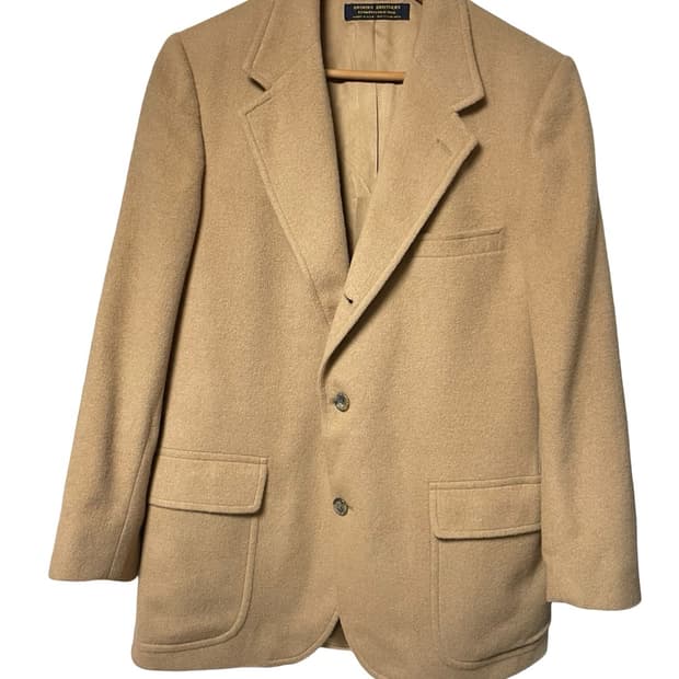 브룩스 브라더스 캐멀헤어 블레이저