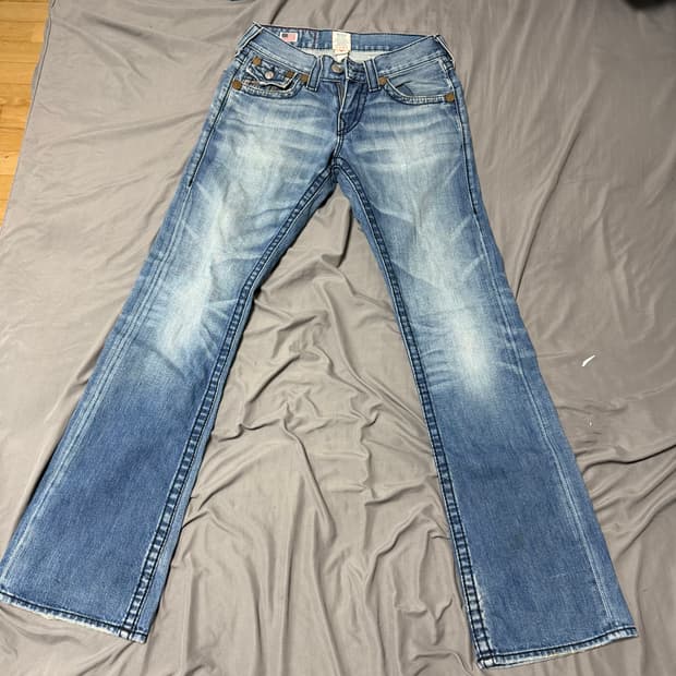 [28]트루릴리젼 레인보우빌리 청바지