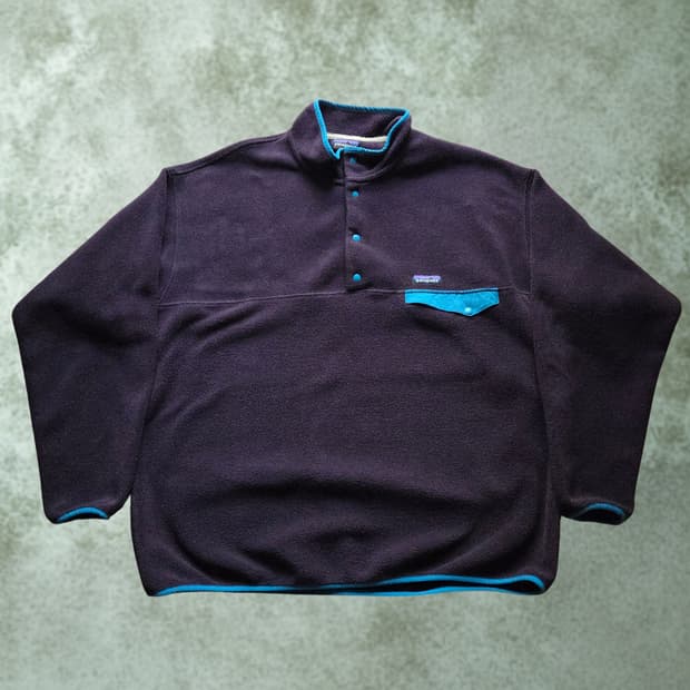 (2XL)파타고니아 옵시디언플럼 신칠라 플리스