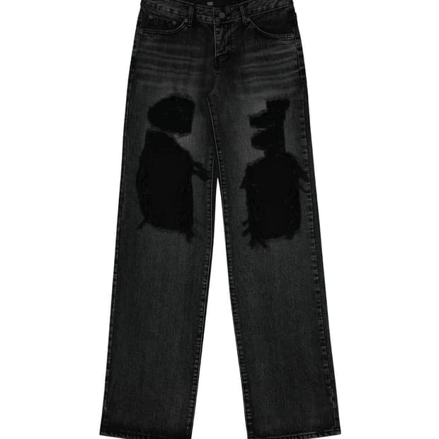 보헤미안서울 보헴서 디스트레스드 딥그레이진 S