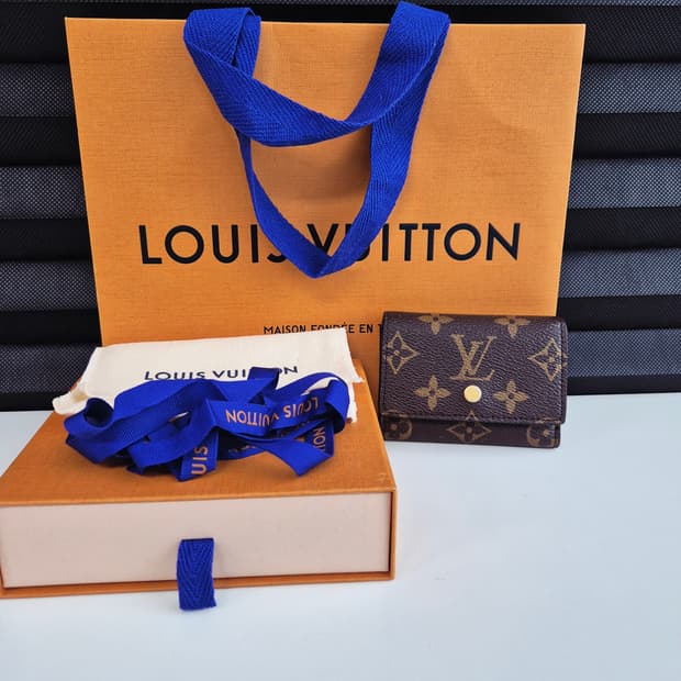 루이비통 마이크로 월릿 카드지갑 