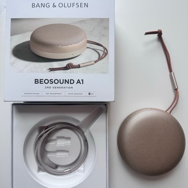 뱅앤올룹슨 b&o 베오사운드 A1 골드 2세대