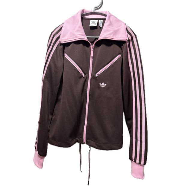 새제품 아디다스 져지 70s 몬트리올 트랙탑 브라운:핑크