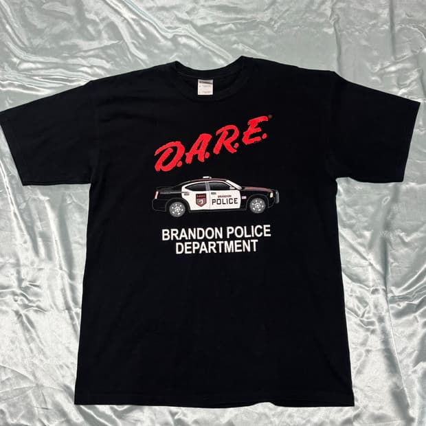 00s D.A.R.E. vintage dare 데어 빈티지 티셔츠