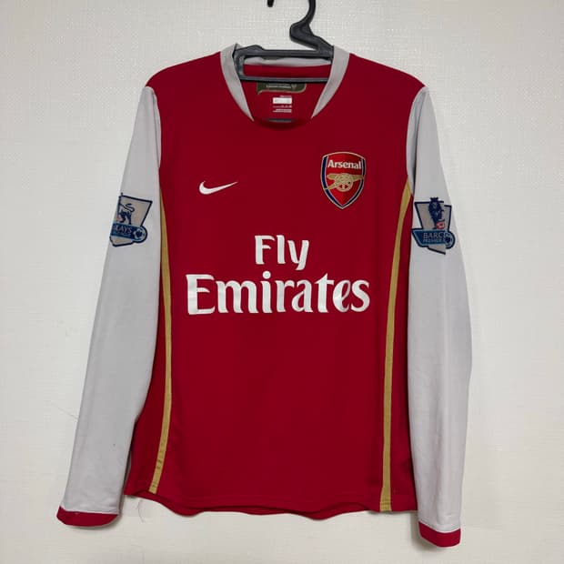 나이키 아스날 06-08 홈 유니폼 긴팔 축구 NO.4 파브레가스
