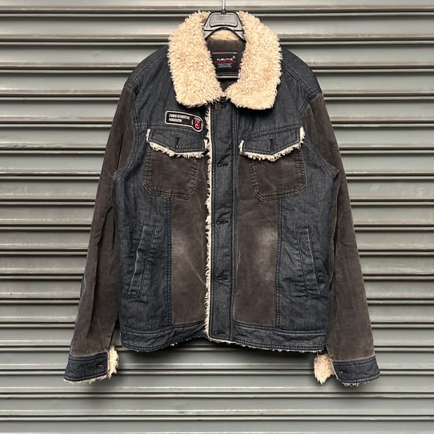 Fubu 쉐르파 자켓