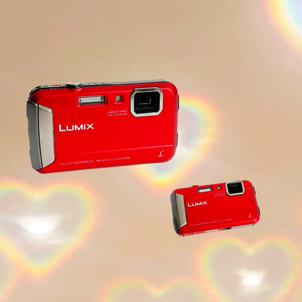 방수!) 파나소닉 루믹스 ft25 Lumix 빈티지 디카