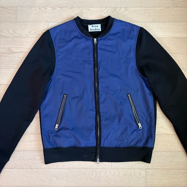 아크네 스튜디오 나일론/코튼 봄버 자켓