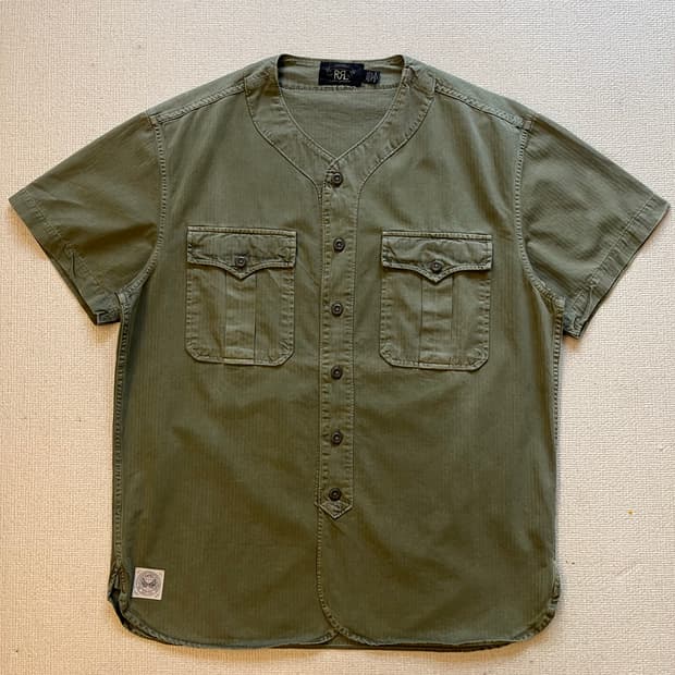 RRL HBT DUG OUT SHIRTS JACKET