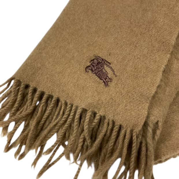 버버리 머플러 베이지 목도리