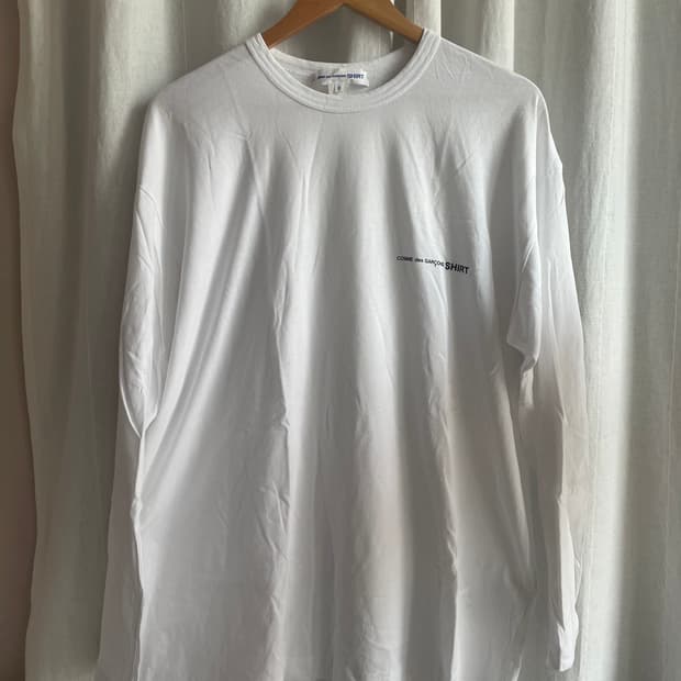 꼼데가르송 롱슬리브