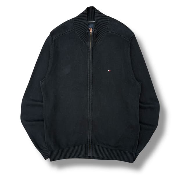 타미힐피거 니트집업 r1933